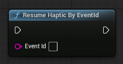 Resume Haptic By Event Id